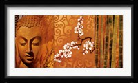 Buddha Panel I Framed Print