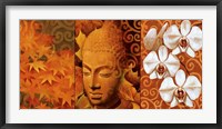 Buddha Panel II Framed Print