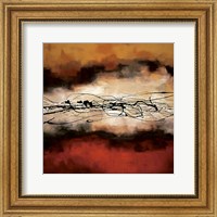 Harmony in Red and Ochre Fine Art Print