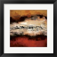 Harmony in Red and Ochre Fine Art Print