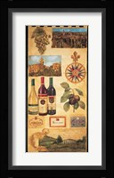 Wine Country I Framed Print