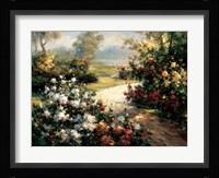 Pathway of Flowers Fine Art Print