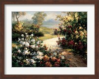 Pathway of Flowers Fine Art Print