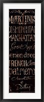 Martinis Fine Art Print