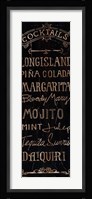 Cocktails Fine Art Print