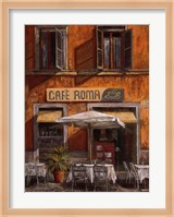 Cafe Roma Fine Art Print