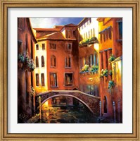 Sunset in Venice Fine Art Print