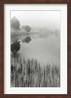 Lakeside Mist Fine Art Print