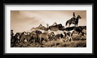Gathering the Herd Fine Art Print