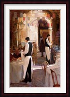 Two Waiters, Place des Vosges Fine Art Print