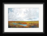 Sunset Over The Marsh Fine Art Print