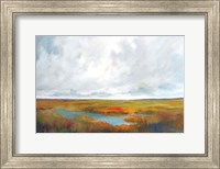 Sunset Over The Marsh Fine Art Print