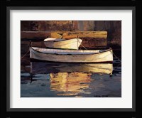 Barcas al Atardecer Fine Art Print