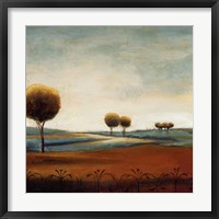 Tranquil Plains I Framed Print