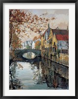 Brugge Reflections Fine Art Print