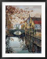 Brugge Reflections Fine Art Print