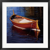 Piccolo Barca Rossa Fine Art Print