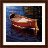 Piccolo Barca Rossa Fine Art Print