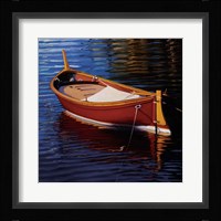 Piccolo Barca Rossa Fine Art Print
