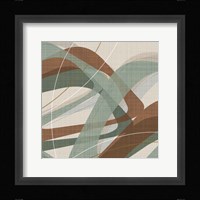 Mint Ripple II Framed Print