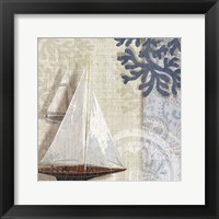 Sailing Adventure I Framed Print