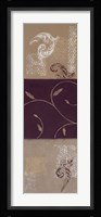 Paisley and Plum II Fine Art Print