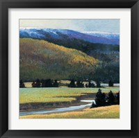 Foothills In The Late Spring Fine Art Print