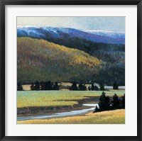 Foothills In The Late Spring Fine Art Print