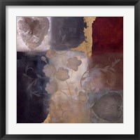 Autumn Accent Floral I Framed Print