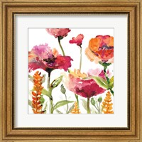 Blooms And Greens Fine Art Print