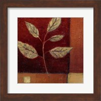 Crimson Leaf Study I Fine Art Print