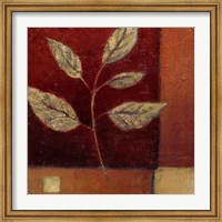 Crimson Leaf Study I Fine Art Print