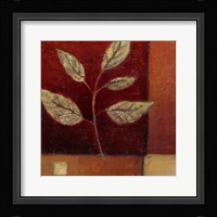 Crimson Leaf Study I Fine Art Print