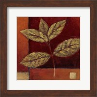 Crimson Leaf Study II Fine Art Print