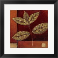 Crimson Leaf Study II Fine Art Print