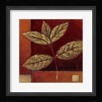 Crimson Leaf Study II Fine Art Print