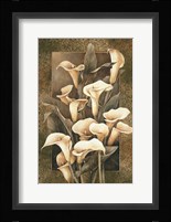 Golden Calla Lilies Fine Art Print