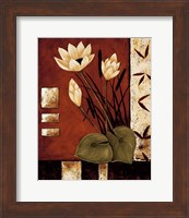 Lotus Silhouette I Fine Art Print