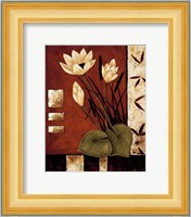 Lotus Silhouette I Fine Art Print