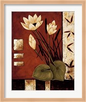 Lotus Silhouette I Fine Art Print