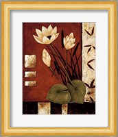 Lotus Silhouette I Fine Art Print