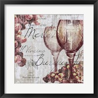Shades of Red II Framed Print
