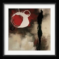 Resonance In Red Framed Print