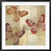 Tropical Butterflies I Fine Art Print