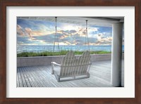 Swing At The Beach Fine Art Print