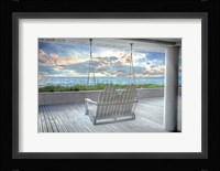 Swing At The Beach Fine Art Print