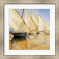 White Sails I Fine Art Print
