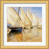 White Sails I Fine Art Print