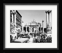 Triumphal Plaster Arch Columns Celebrate Commodore Dewey Manila Victory Spanish American War Madison Square Park NY Fine Art Print