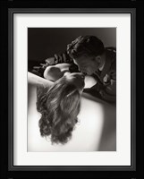Romantic Couple Embracing Fine Art Print